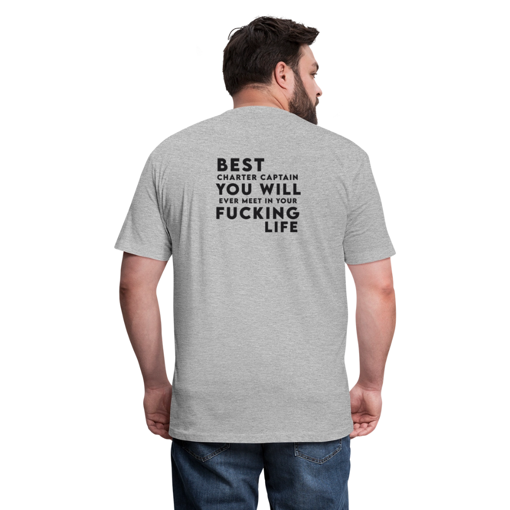 Best Charter Capt. T-Shirt - heather gray