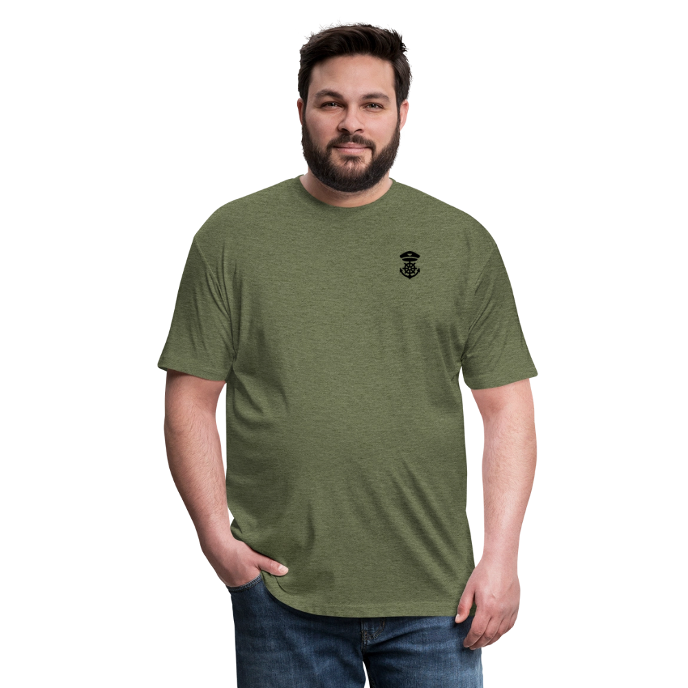 Best Charter Capt. T-Shirt - heather military green