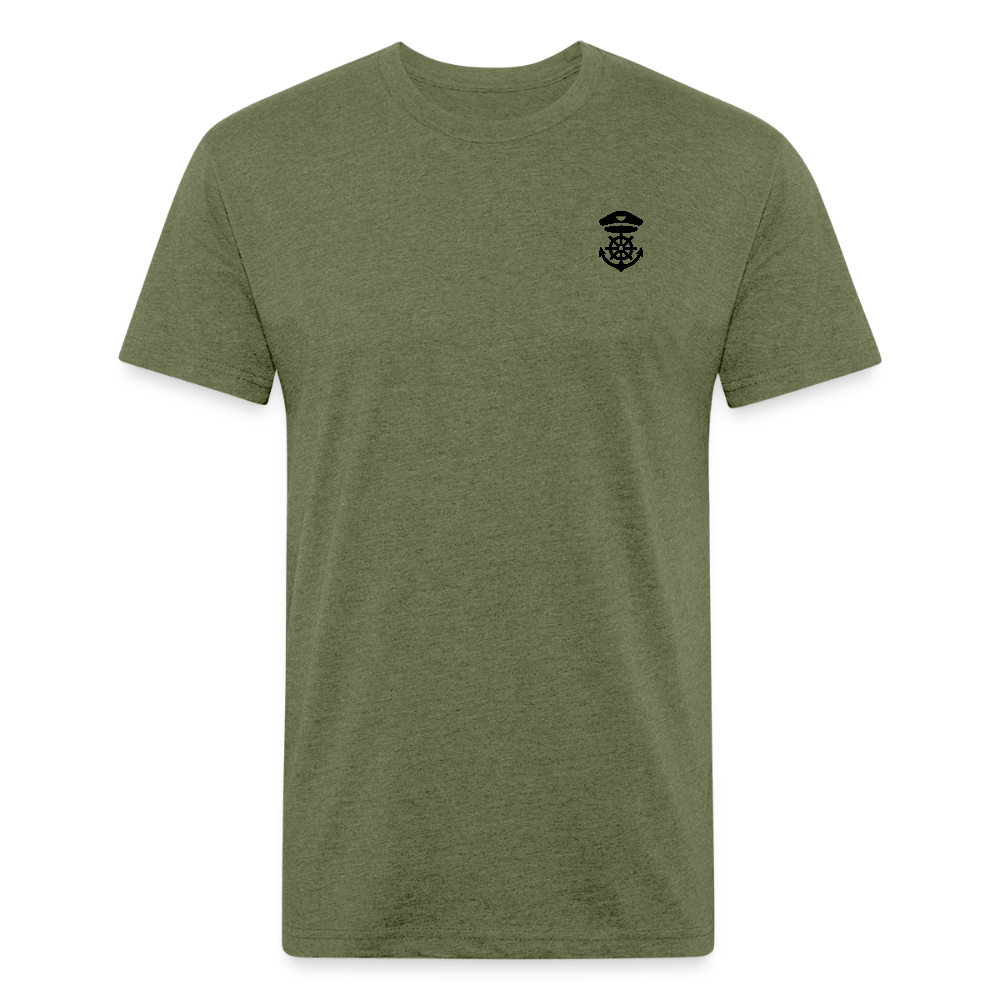Best Charter Capt. T-Shirt - heather military green