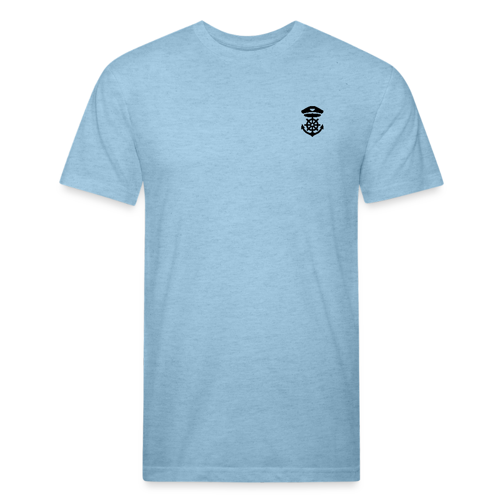 Best Charter Capt. T-Shirt - heather blue