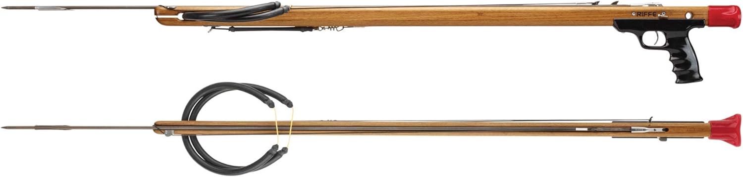 Riffe Mahogany Competitor Series Speargun (#3X (54in), Brown)