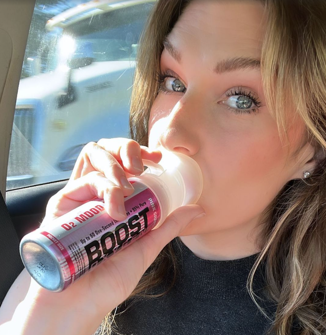 Pocket Size Pink Grapefruit Boost Oxygen