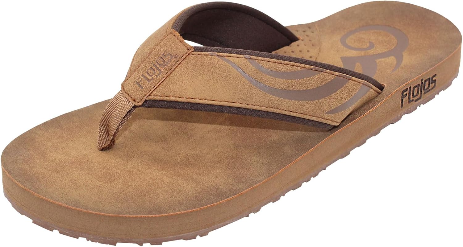 Flojos Men's Cuero Flat Sandal