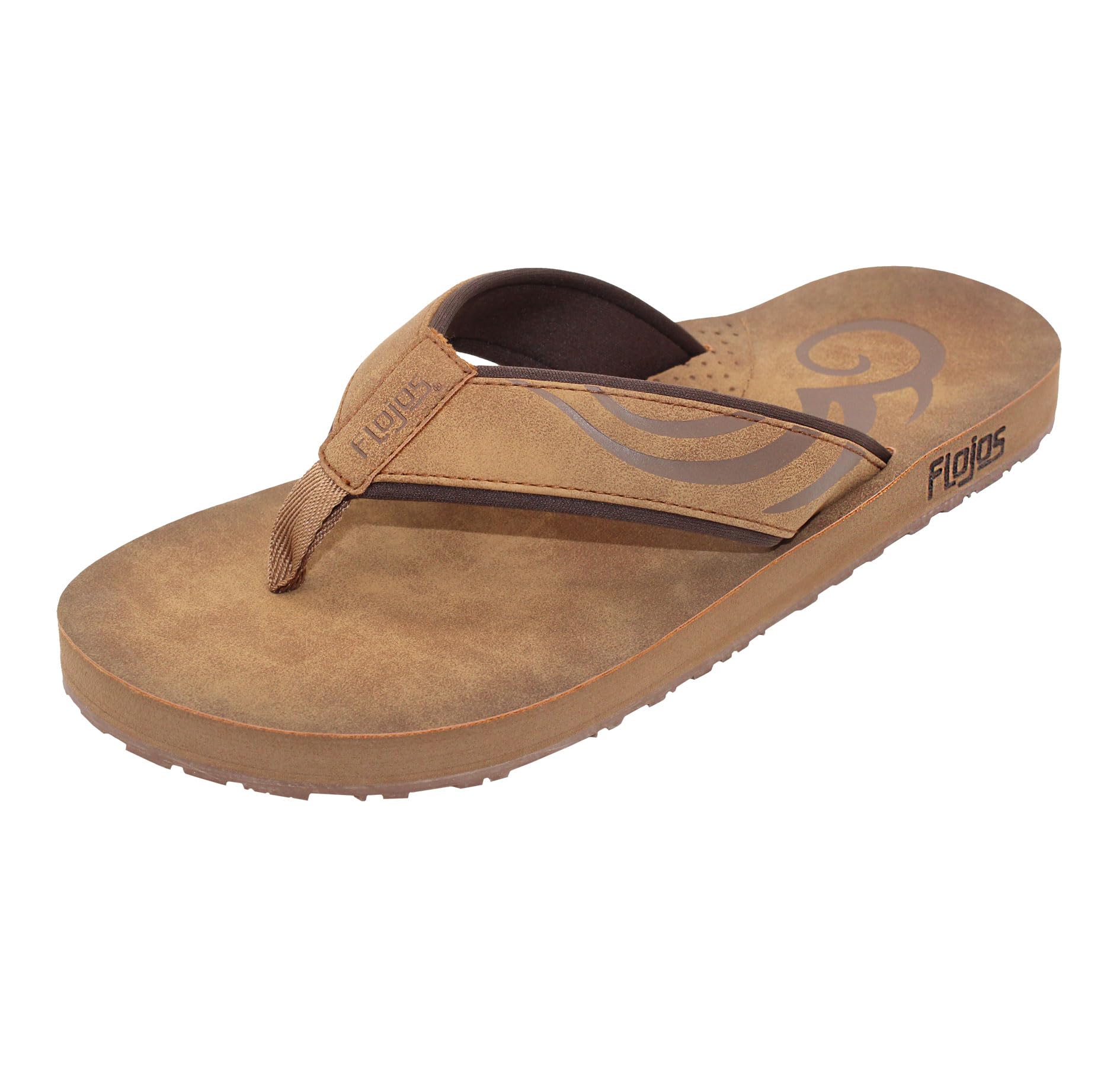 Flojos Men's Cuero Flat Sandal
