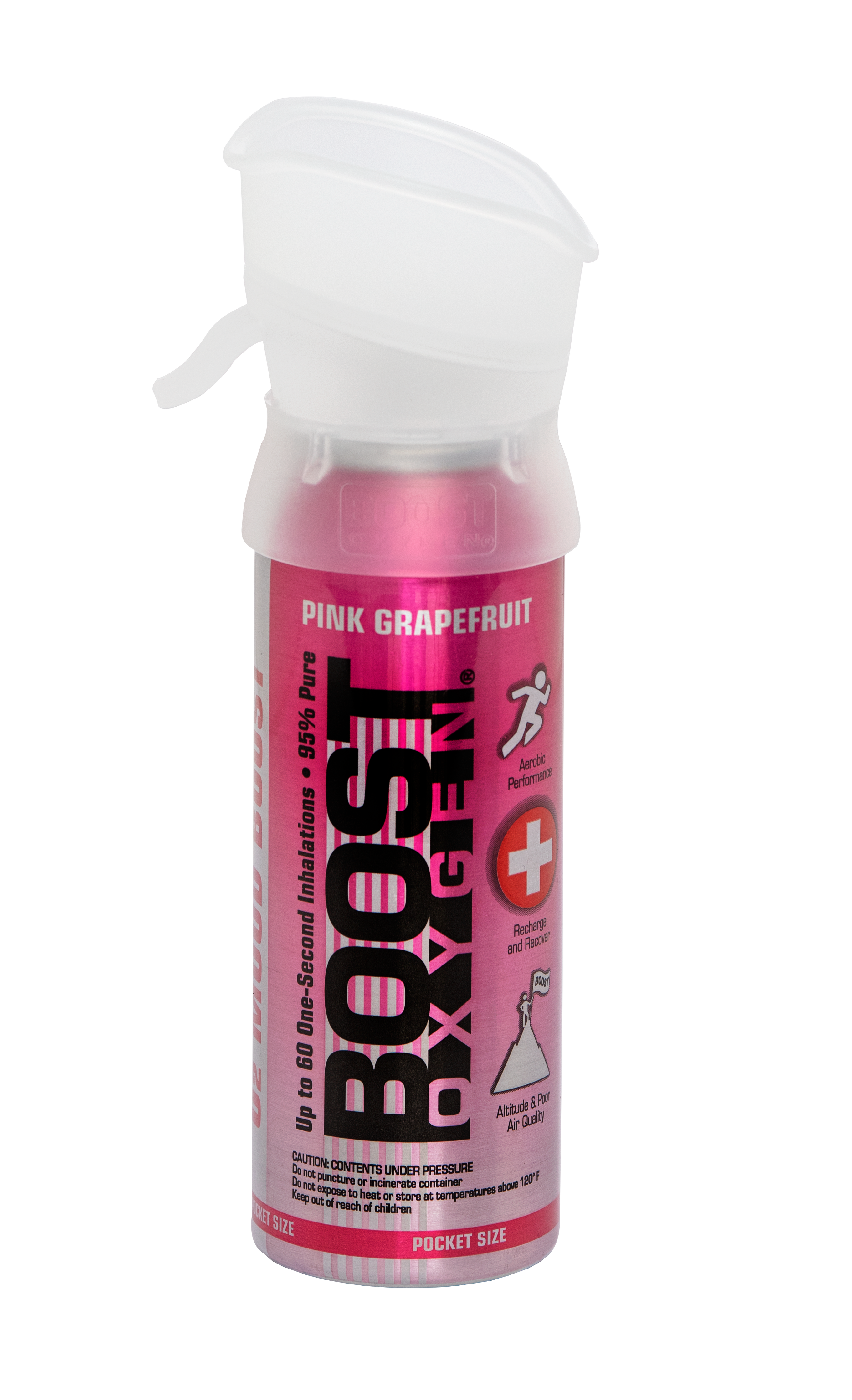 Pocket Size Pink Grapefruit Boost Oxygen