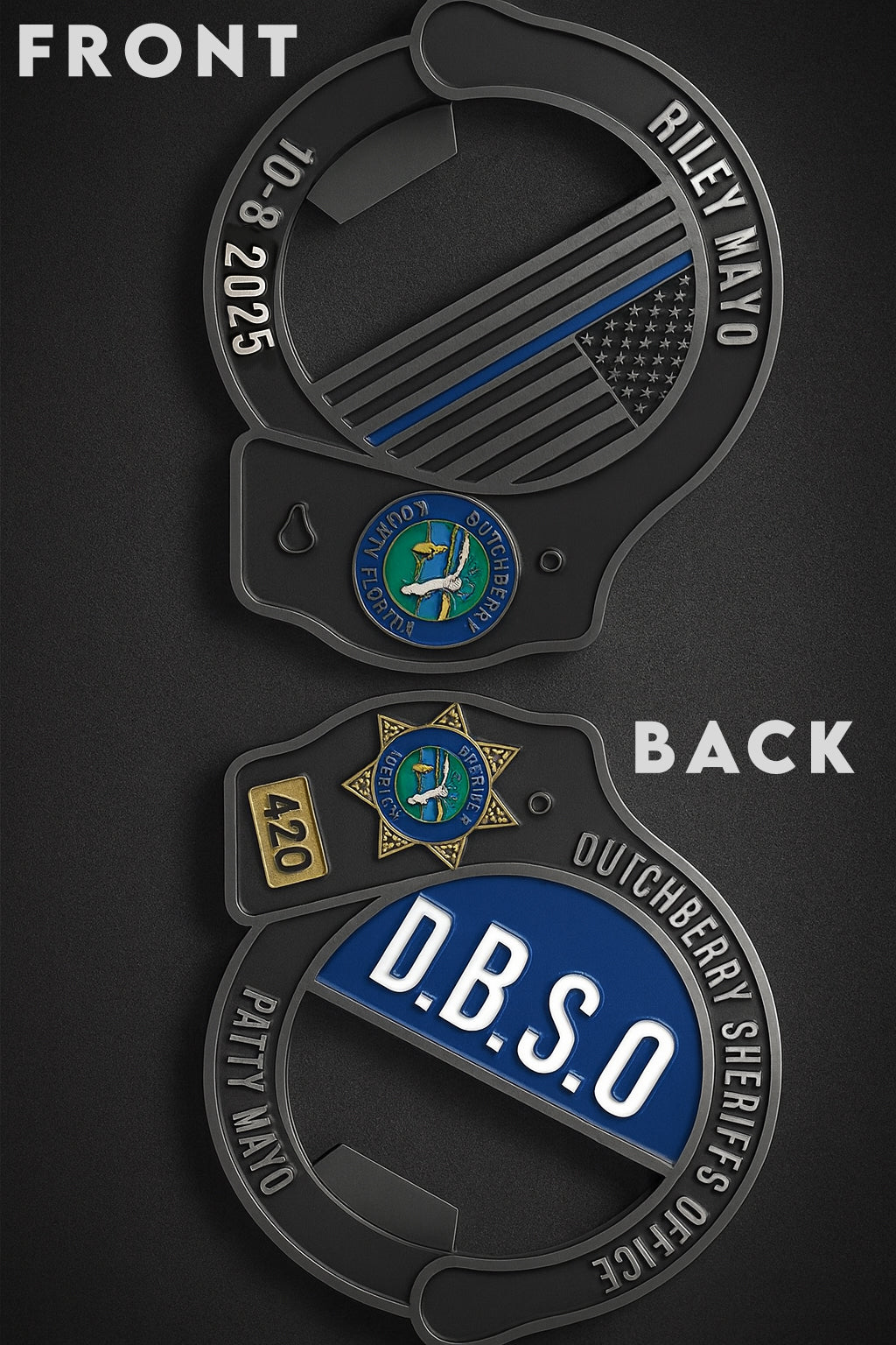 Father Daughter Challenge Coin (Pre-Order) (Series #003)