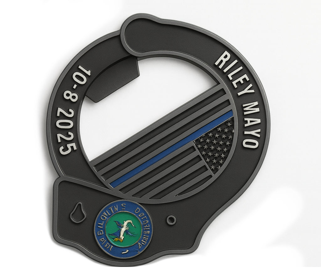 Father Daughter Challenge Coin (Pre-Order) (Series #003)