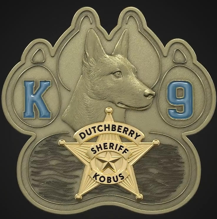 K9 Kobus Challenge Coin (Series #004)